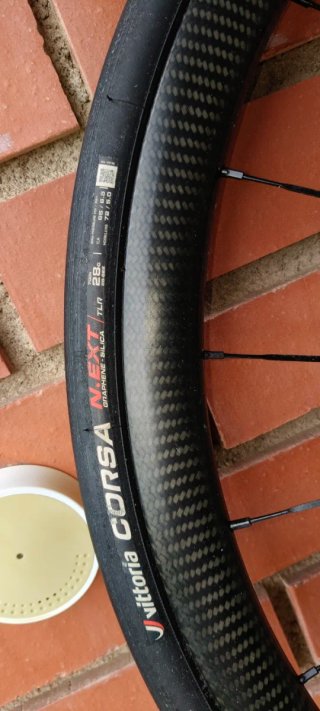 Ruedas Mavic de carbono para bicicleta carretera