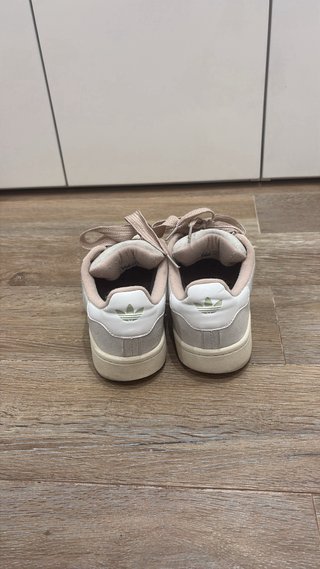 Zapatillas Adidas Campus Beige/Blanco