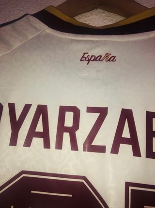 Camiseta España Blanca 21 Talla M