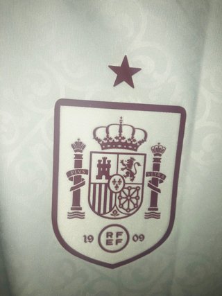 Camiseta España Blanca 21 Talla M