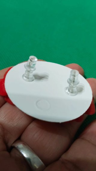 Pendientes rojos flor perlas nuevos