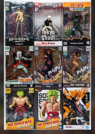 Figuras Anime Grandes (Varios Personajes)