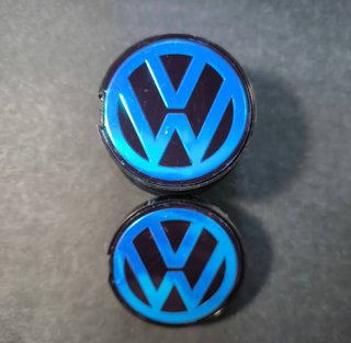 TAPABUJES VW 55mm - EMBLEMA LLANTAS VOLKSWAGEN