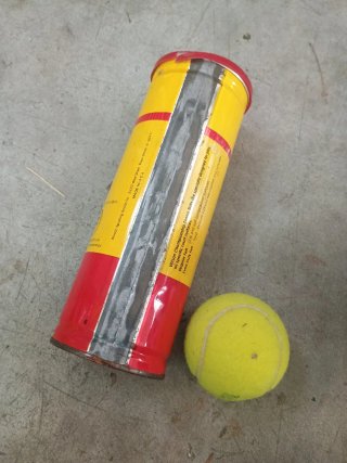 Scatola palline tennis Wilson vintage