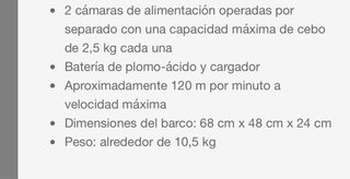 Barco cebador Miranda Technology para reparar