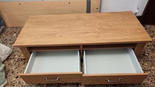 Mueble TV salón madera 120 cm