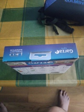 Downlight LED Superficie Garza 12W Níquel