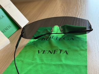 Occhiali Bottega Veneta Shield BV1299S Neri