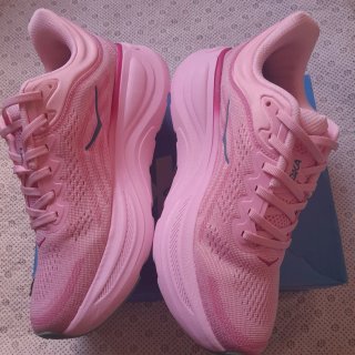 Hoka Bondi 9 Scarpe da Corsa Donna Rosa