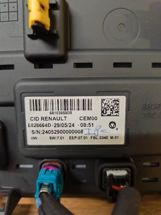 Pantalla Multifunción Renault