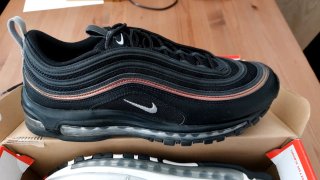 Nike Air Max 97 Plata y Rojo