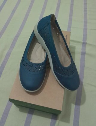 Manoletinas Deity Azul/Teal