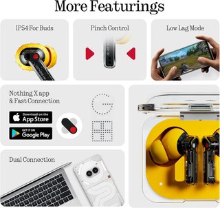 Nothing Ear (a) auriculares inalámbricos Bluetooth