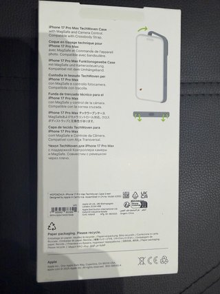 Funda Original Apple iPhone 17 Pro Max Verde