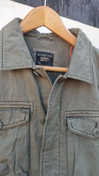 Chaqueta Superdry Verde Militar Talla M