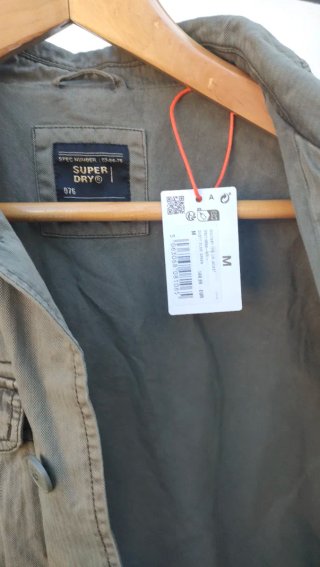 Chaqueta Superdry Verde Militar Talla M