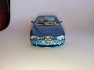 Alfa Romeo 156 Bburago 1/24 Blu Burago Die Cast