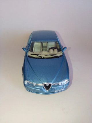 Alfa Romeo 156 Bburago 1/24 Blu Burago Die Cast