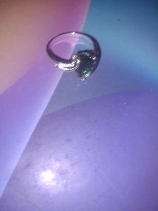 Anillo Plata 925 Esmeralda