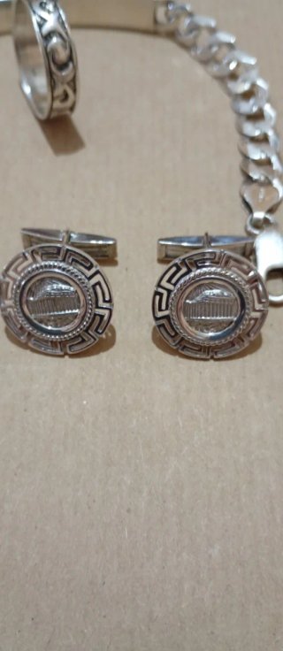 Conjunto Joyas Plata 925 Hombre