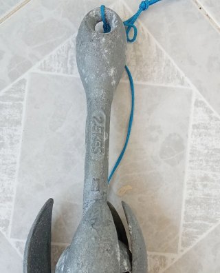 Ancla de plomo para barco/kayak