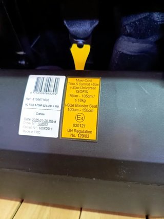 Maxi-Cosi Titan S Comfort i-Size Silla de coche