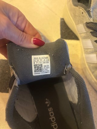 Scarpe Adidas Campus 00 Grigio Bianco