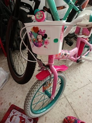 Bicicleta niña Minnie Mouse