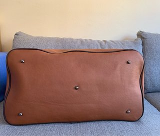 Bolsa de viaje Misako grande marrón bicolor