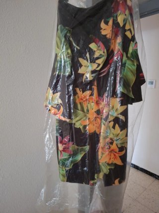 Vestido de ceremonia estampado floral