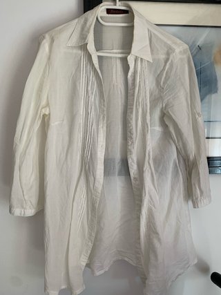 Camisa Boteli Blanca Verano Talla L