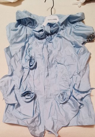 Camisa azul Ermanno Scervino
