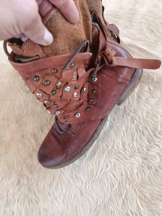 Botas de piel A.S. 98