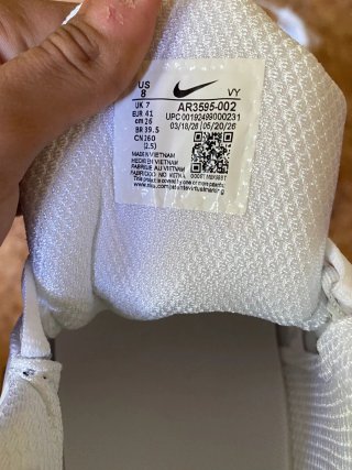 Nike Shox TL Plata y Blanco