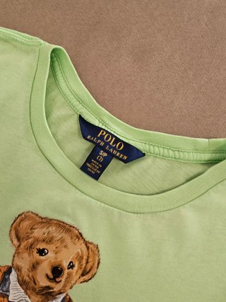 Maglietta Polo Bear Ralph Lauren bambina 7 anni