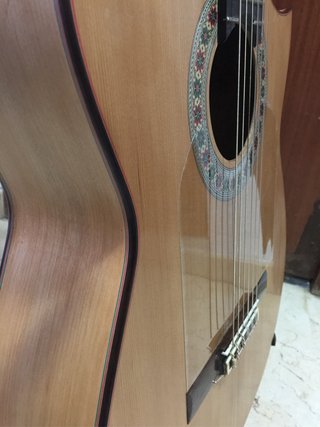 Guitarra flamenca Graciliano Pérez cutaway natural