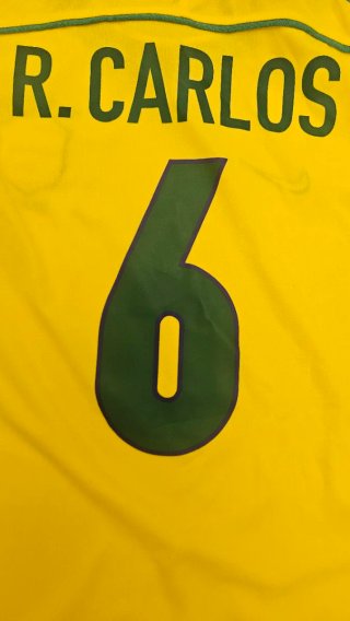 Maglia Brasile Roberto Carlos Francia 98