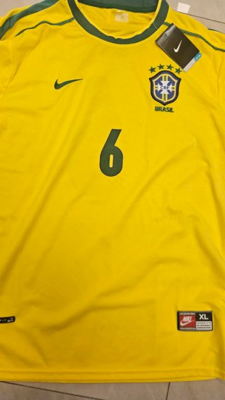 Maglia Brasile Roberto Carlos Francia 98