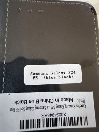 Funda libro Samsung Galaxy S24 Azul