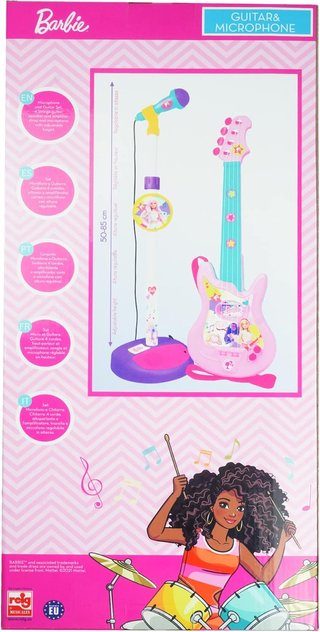 Claudio Reig Barbie Mattel microfono chitarra