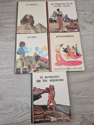 5 libros de grandes temas.