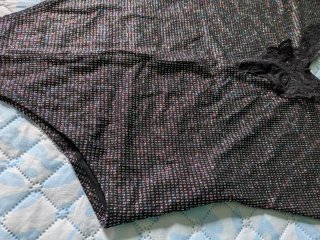 Body Zara fiesta lentejuelas y encaje talla M/S