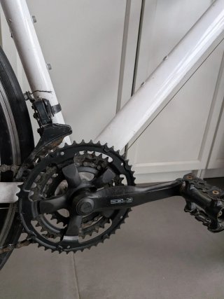 Bicicleta Orus Carretera Blanca Talla M
