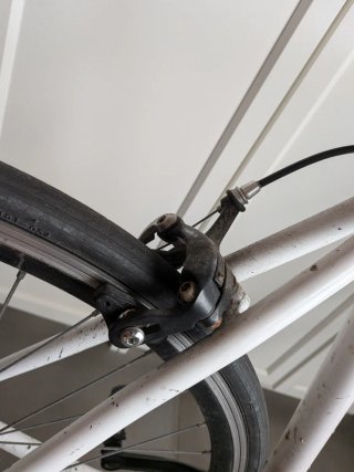 Bicicleta Orus Carretera Blanca Talla M