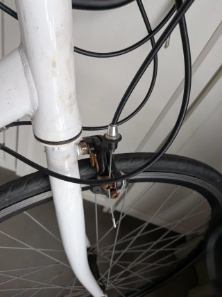 Bicicleta Orus Carretera Blanca Talla M
