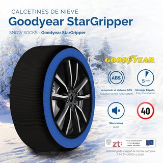 Goodyear Calcetines de nieve Star Gripper XL