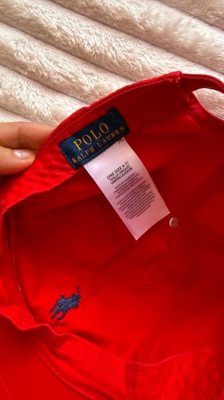 Berretto Ralph Lauren Rosso per Bambini