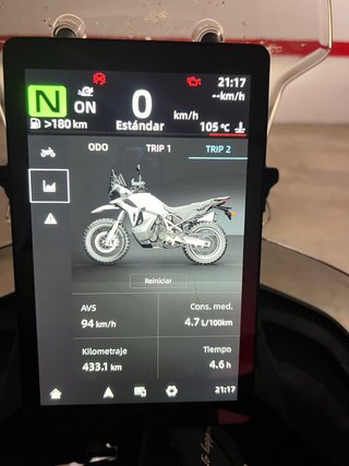 CFMOTO 1000 MTX - 600 km