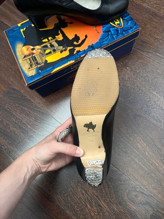 Zapatos de baile flamenco A.OSUNA negros