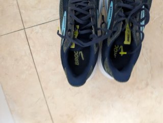Zapatillas Brooks Ghost Hombre Azul/Amarillo